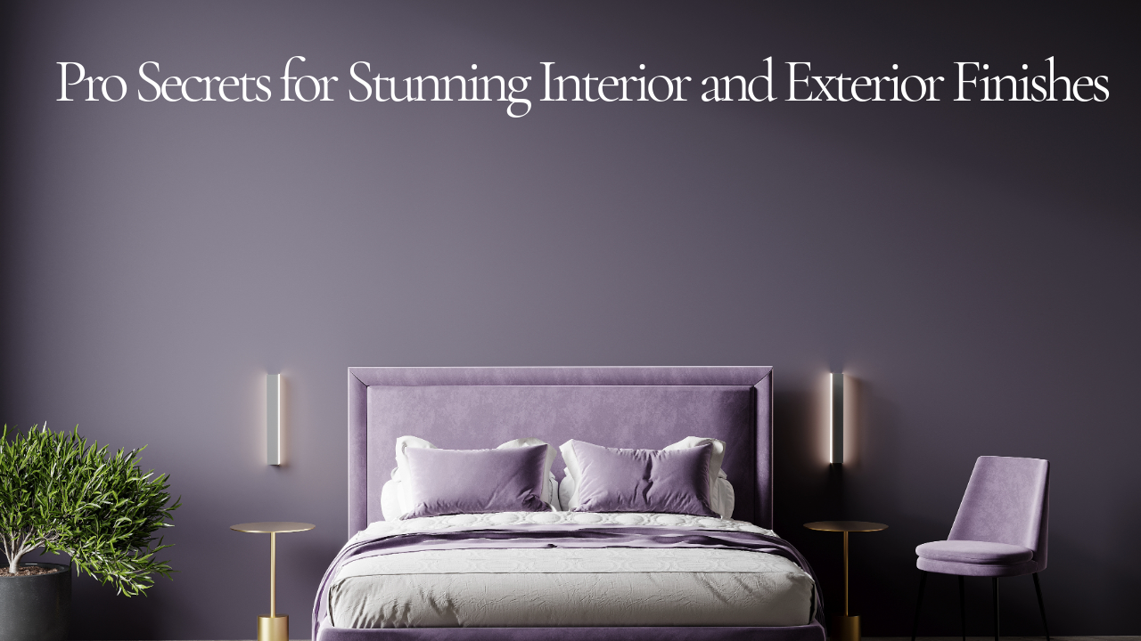 Pro Secrets for Stunning Interior and Exterior Finishes